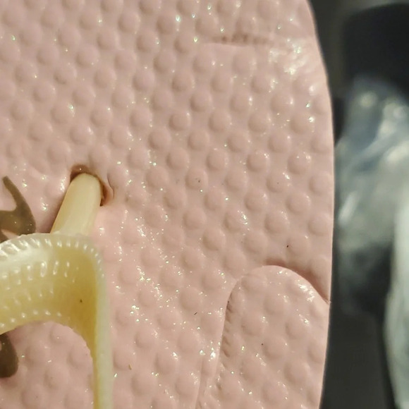 Bridesmaid Wedding Bridal Flip Flops XL 11/12 - Picture 6 of 6